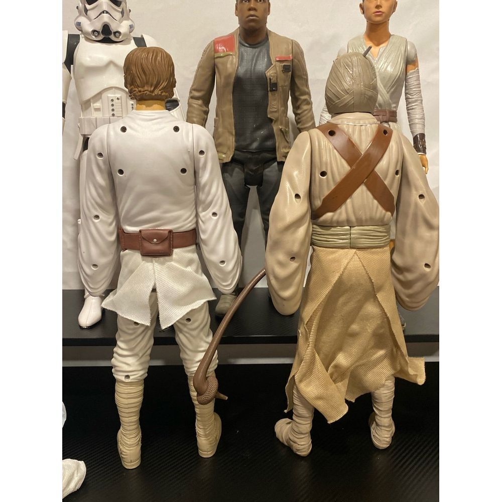 Star Wars Action Collection - Stormtrooper, Luke, Finn, Rey,‎ Tusken Raider Set - Picture 4 of 12